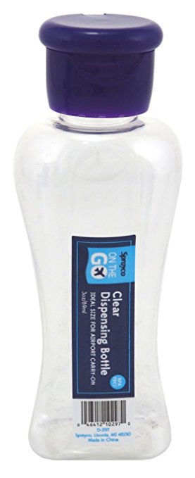 Clear Dispensing 3 Oz Bottle 1 ea