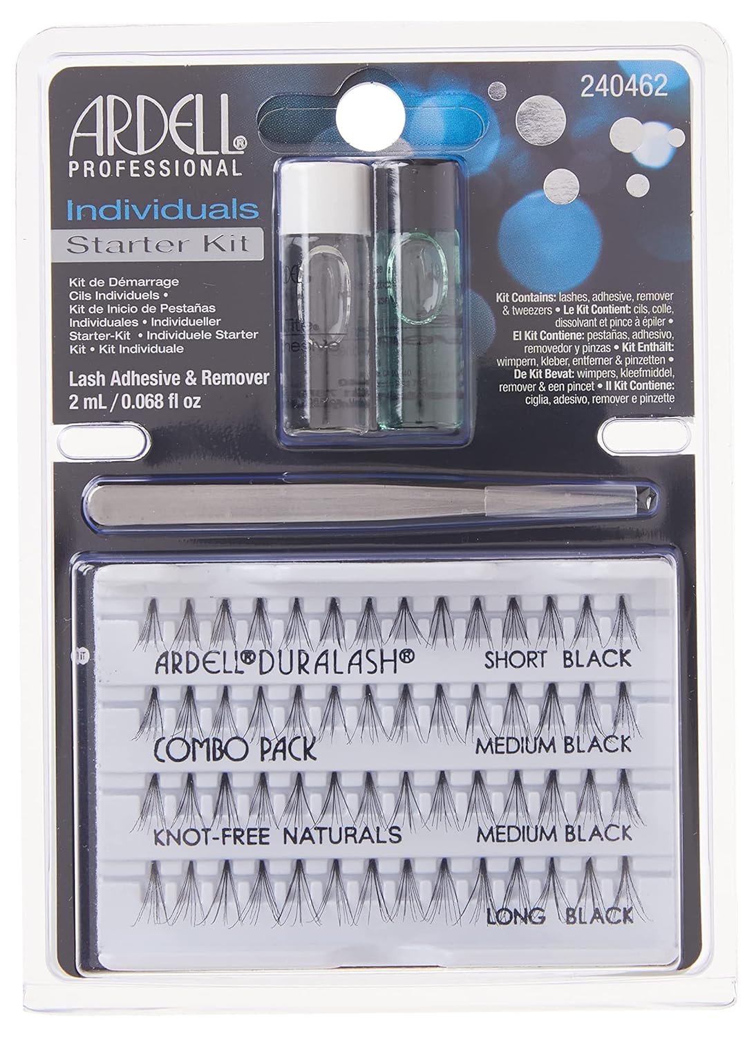 Ardell Individuals - Starter Kits with Adhesive, Remover & Tweezers