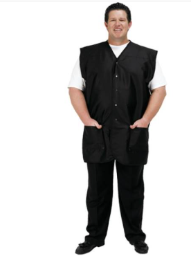 BETTY DAIN Brown Plus Size Men's Vest