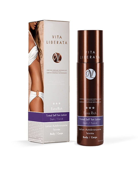 Vita Liberata Extra Rich Tinted Self Tan Lotion Dark 200mL