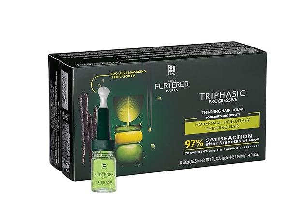 Rene Furterer Triphasic Progressive Hair Loss Concentrated Serum 8 x 5.5 ml / 0.2 fl oz