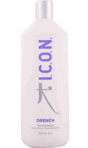 I.C.O.N. Drench Moisturizing Shampoo, Salon-Quality Hair Care, 33.8-Ounce Bottle