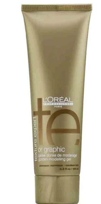 L'Oreal Texture Expert Or Graphic Golden Modelling Gel 4.2 Oz