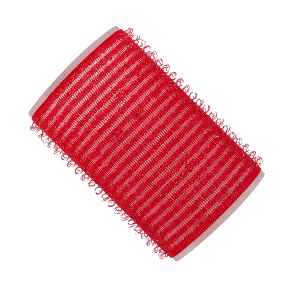 HairArt E-Z Roller Medium Red Rollers 6pcs