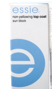 Essie Non Yellowing Top Coat Sun Block 8 fl oz.