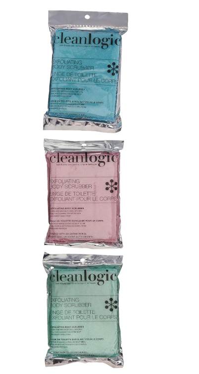 Cleanlogic Exfoliating Body Scrubber, Colors May Vary 1 ea