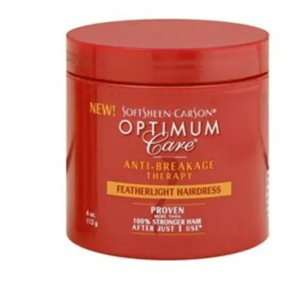 Softsheen-Carson Optimum Care Anti-Breakage Therapy Featherlight Hairdress 4 oz