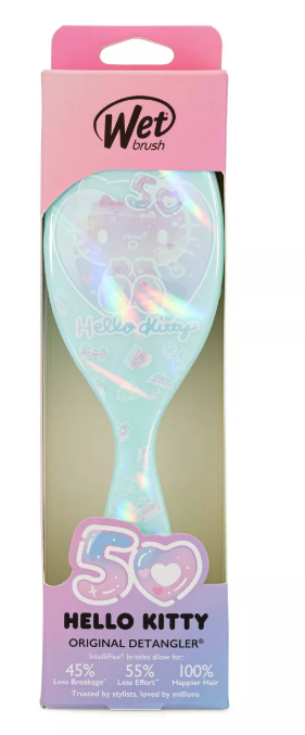 Wet Brush Hello Kitty 50th Anniversary Original Detangler - Green