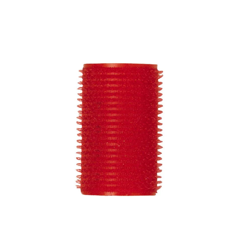 HairArt E-Z Roller Short Bouffant Red Hair Rollers 6pcs