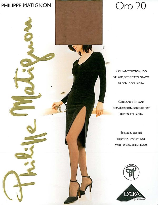 Philippe Matignon Oro 20 Tights Natural Beach (Size 4-L)