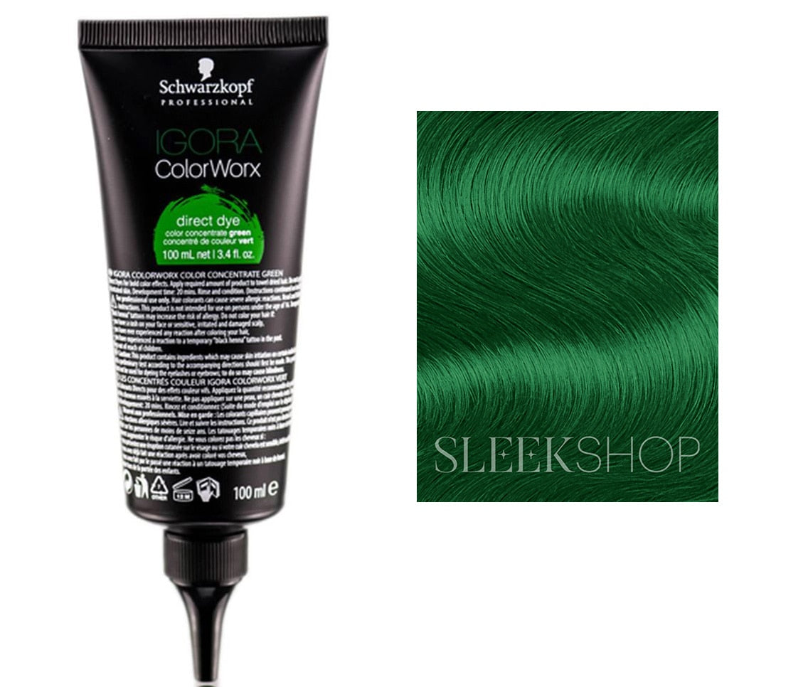 Schwarzkopf Igora ColorWorx Direct Dye (Green / 3.4 oz)