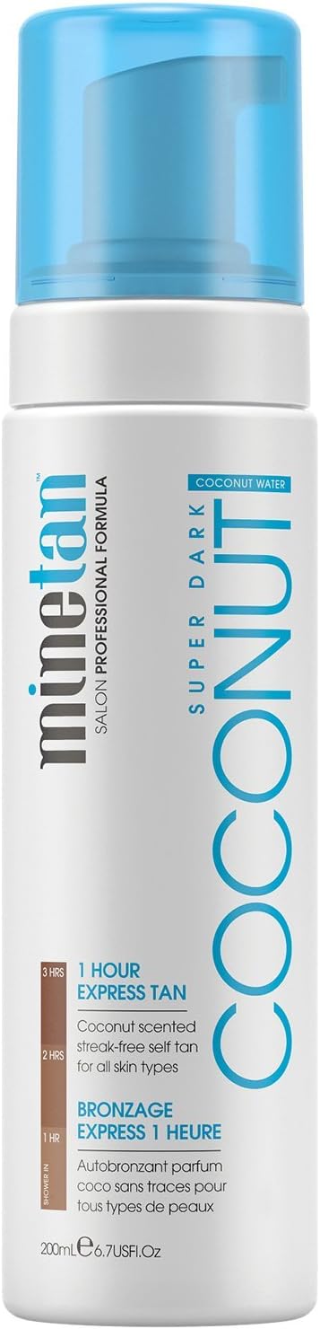 MineTan Coconut Water Self Tan Foam 200mL