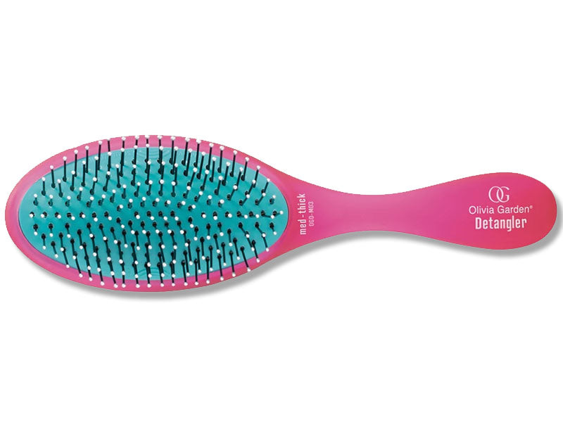 Olivia Garden Medium to Thick Detangler - Pink