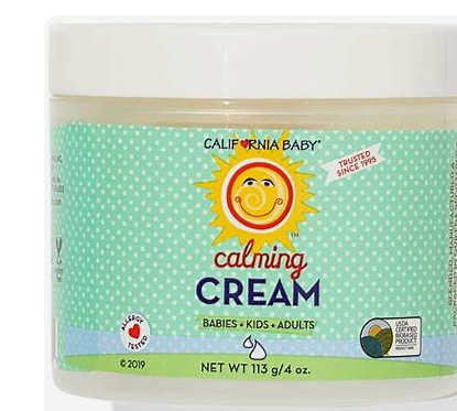 California Baby Calming Cream Baby Lotion 57g / 2oz