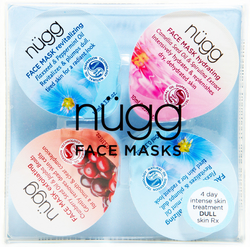 nügg 4 Day Face Mask Treatment for Dull or Tired Skin