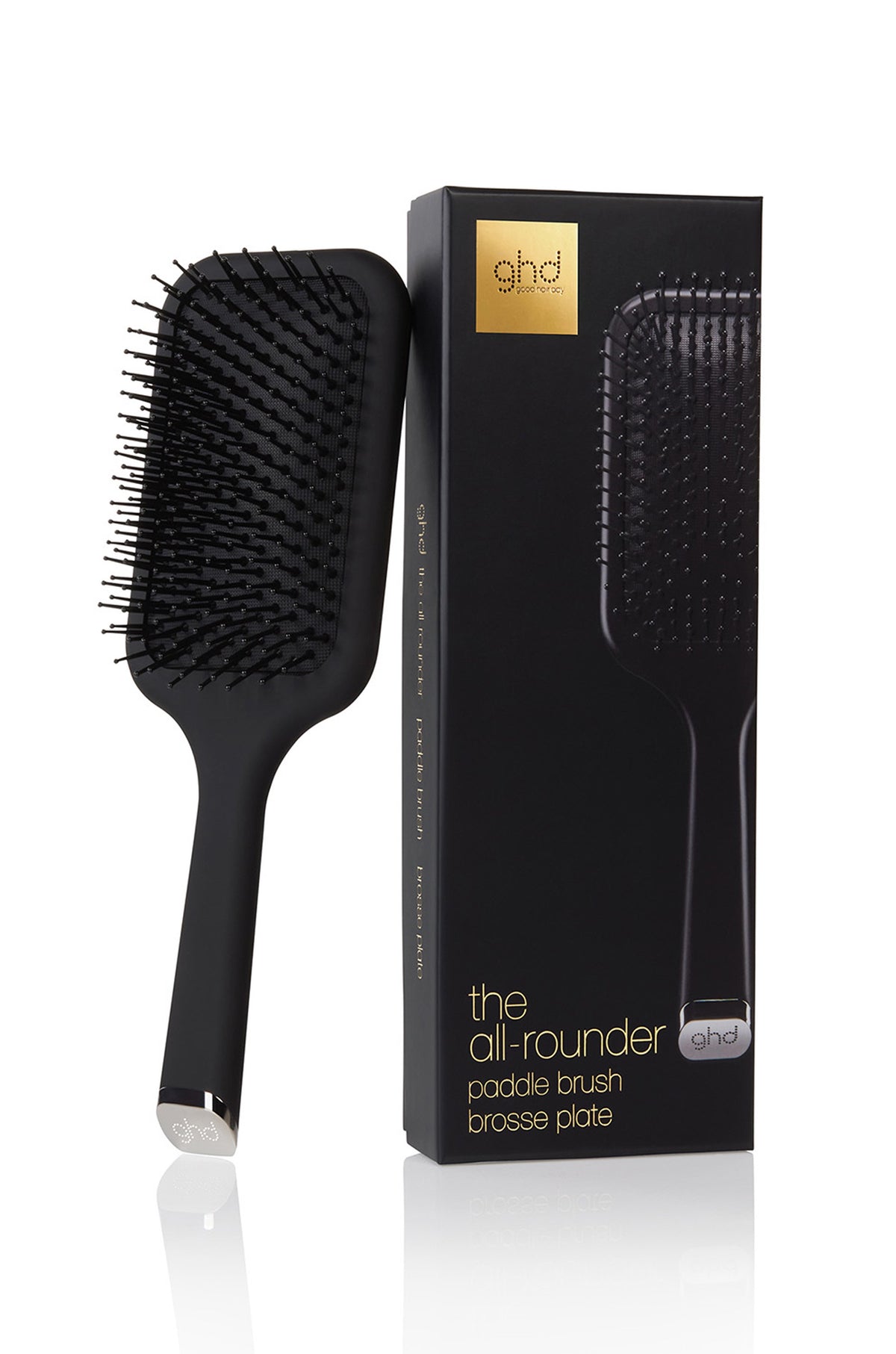 ghd All-Rounder Paddle Brush for Blow-Drying and Detangling, Static-Free, Mid to Long Hair