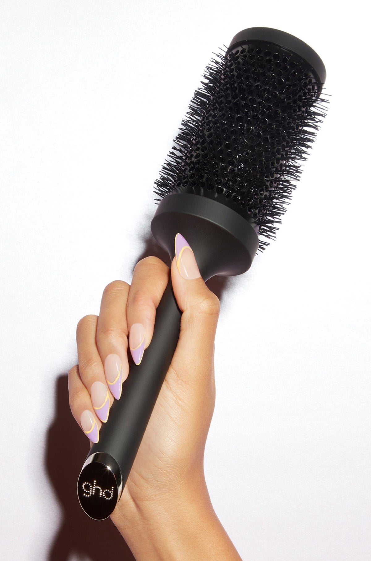 ghd Ceramic Vented Round Brush Size 3" (45mm) for Blow-Drying, Volume and Smooth Sleek Finish