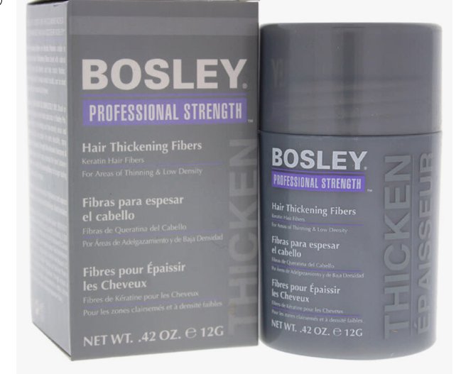 Bosley Hair Thickening Fibers - Dark Brown - 0.42 oz