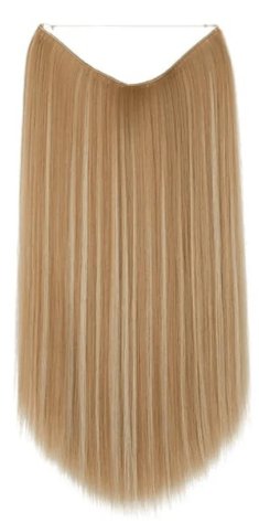 Hairuwear One Piece Hair Extensions 16" Straight Golden Blonde