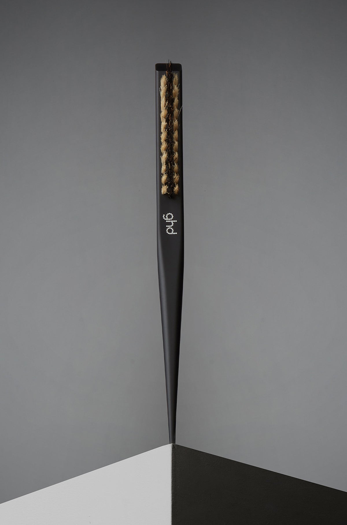 ghd Narrow Dressing Brush for Smoothing, Volume & Sleek Up-Styles, Black