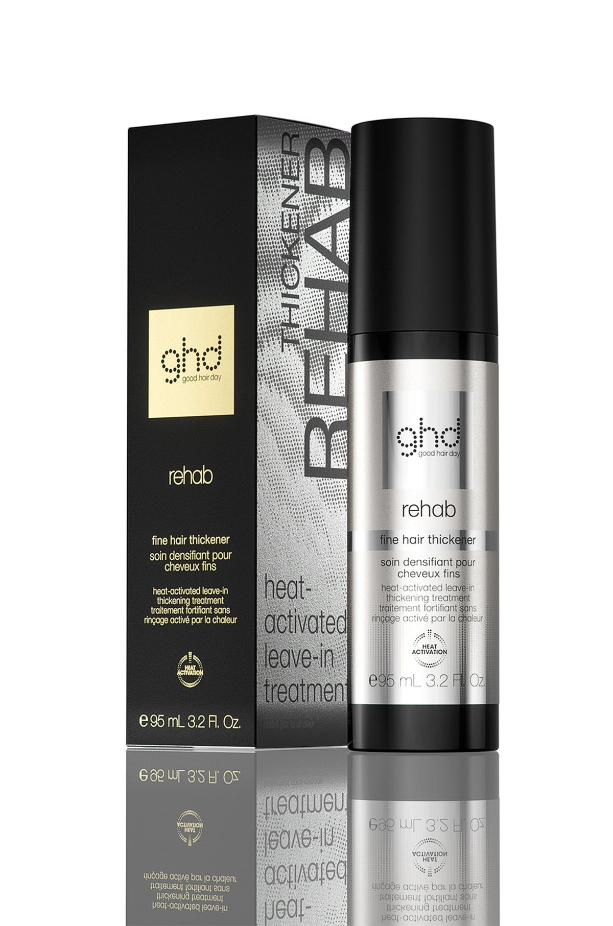 ghd REHAB Thickener Heat-Activated Leave-In Treatment for Fine, Thinning & Fragile Hair