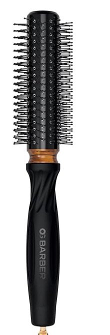 OG Barber Round Ceramic Ionic Barrel Hair Brush 1" (25mm)