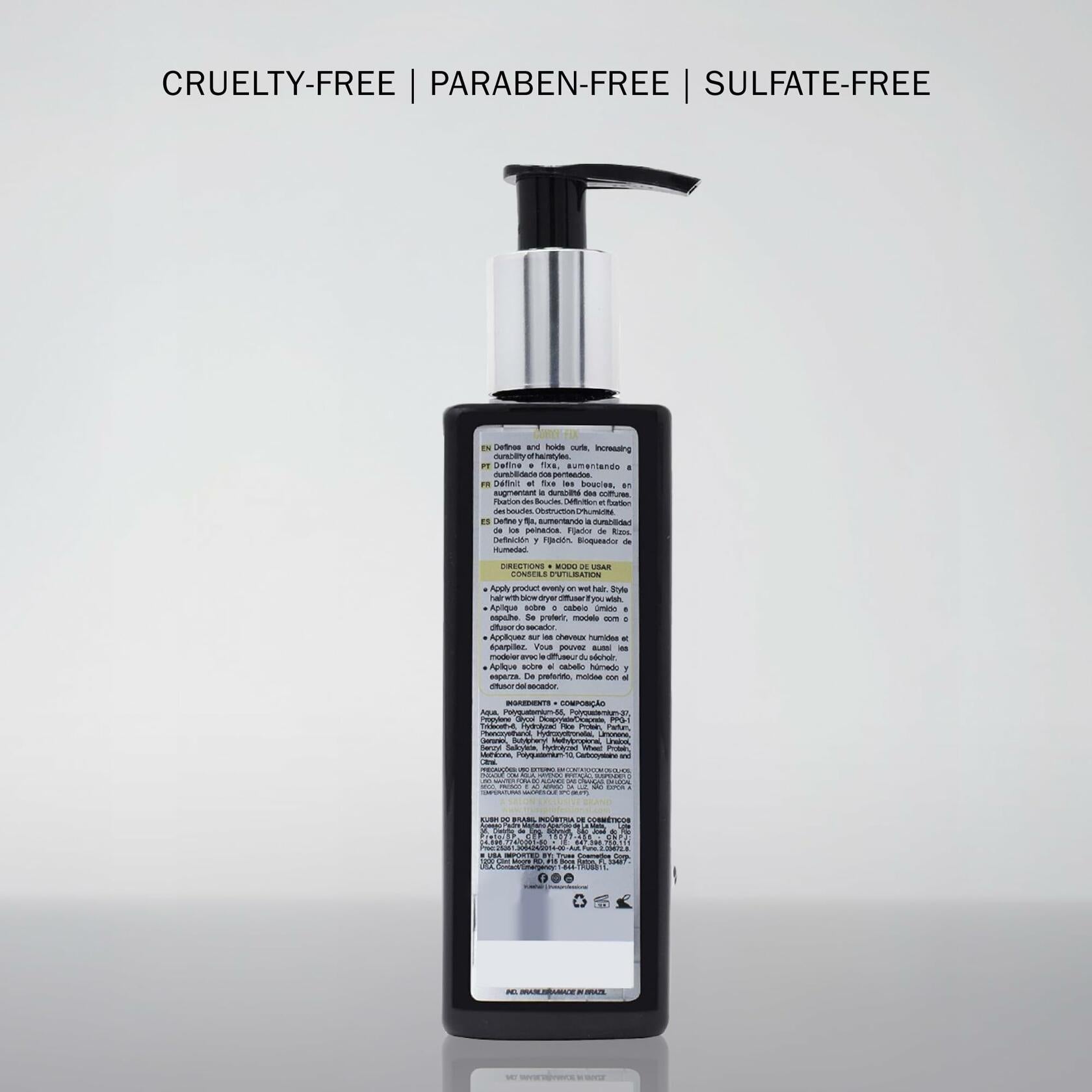 Truss Curly Fix - Leave-in Curl Defining Cream - Medium Hold, Controls Frizz and Reduces Volume for Defined Curls All Day