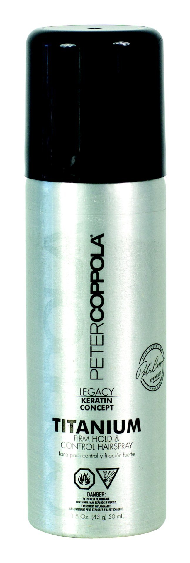 Titanium Extra Hair Spray Travel Size 24 per case 1.5oz