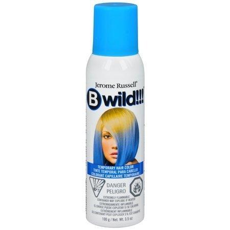 Jerome Russell B Wild Temp'Ry Color Spray, Bengal Blue, 3.5 Oz