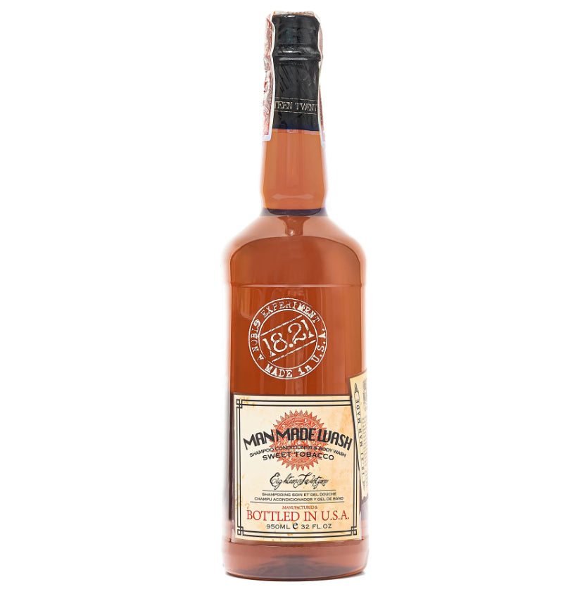 18.21 Man Made Wash 32oz. (Sweet Tobacco)