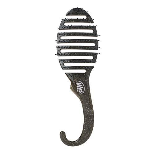 Wet Brush Hair Brush Shower Detangler - Black Glitter - Shower Hair Brush With Ultra-soft IntelliFlex Bristles - Glide Through Tangles With Ease For All Hair Types - For Women, Men, Wet And Dry Hair