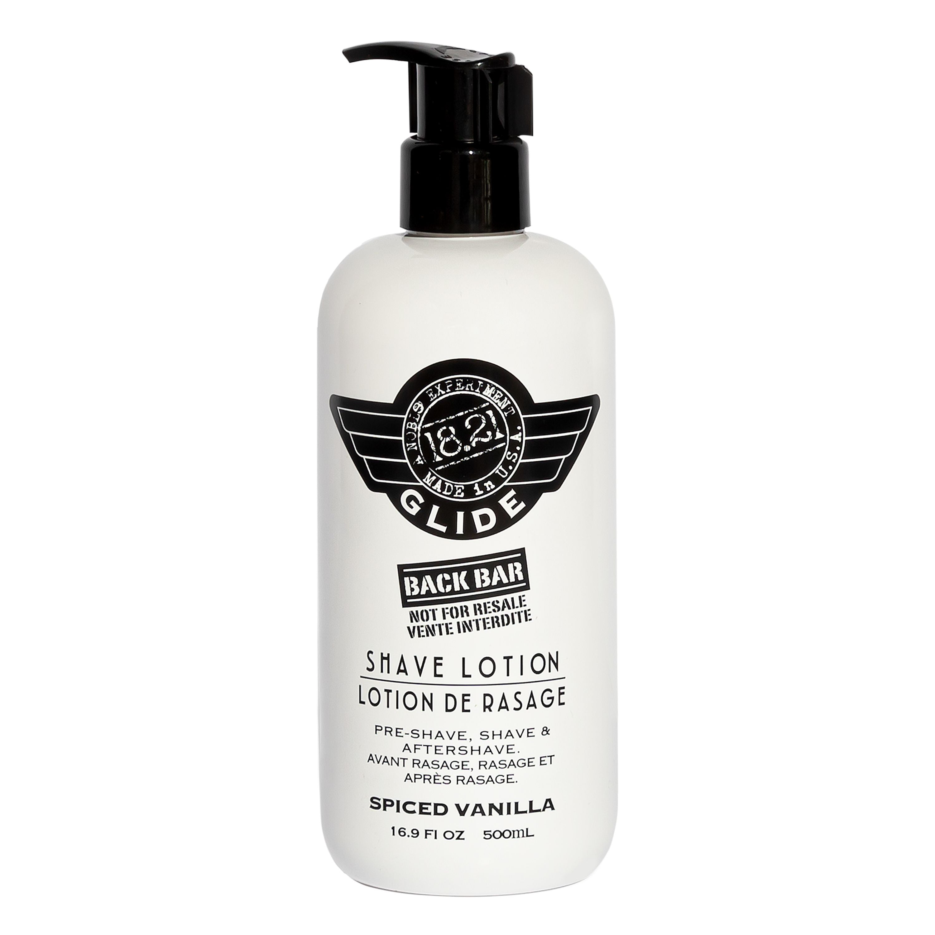 18.21 Glide Shaving Lotion 16.9oz. (Spiced Vanilla)