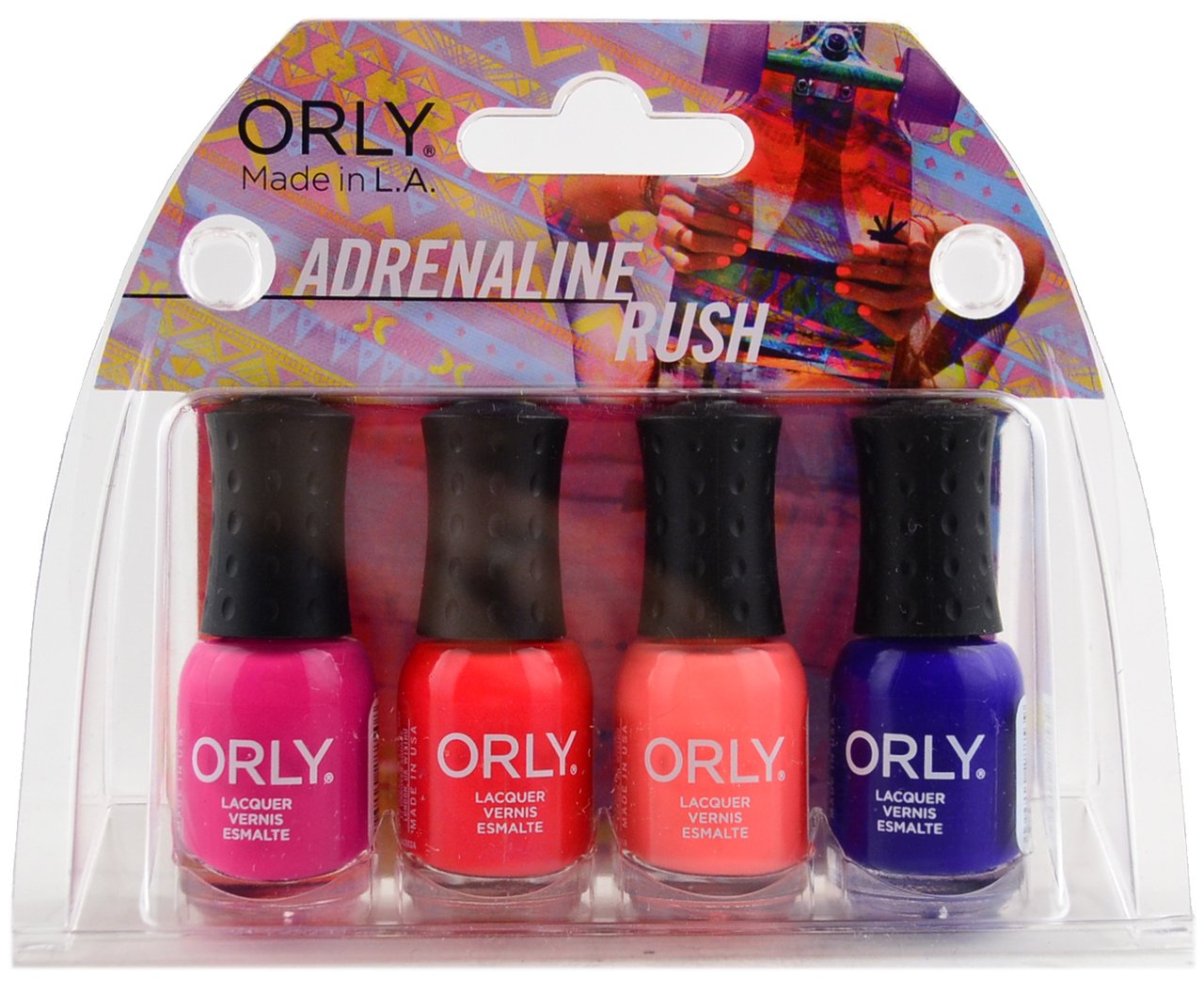 Summer 2015 Adrenaline Rush 4pc Mani Mini Kit