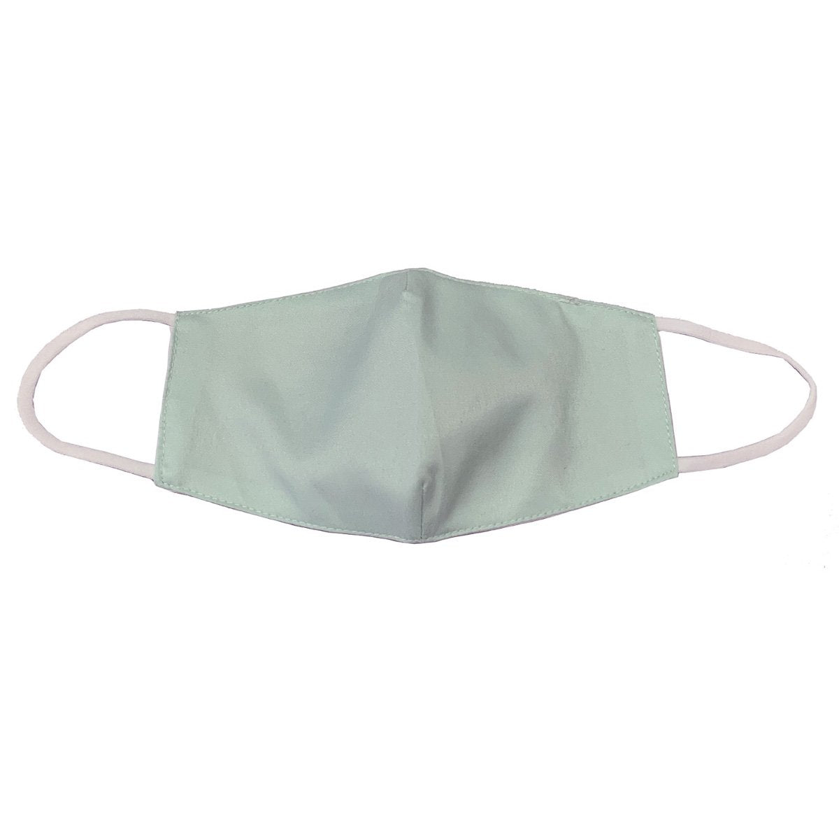 Orly Youth Fashion Cotton Face Mask In Cyan, Washable And Reusable With Elastic Straps