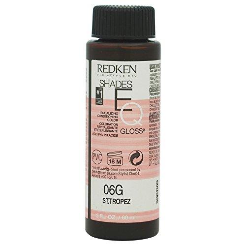Redken Shades EQ Color Gloss, 06G St. Tropez for Women, 2 Ounce