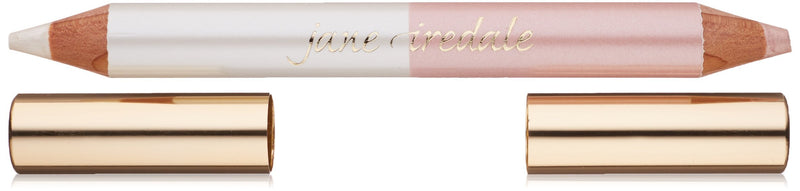 Eye Highlighter Pencil With Sharpener - White/Pink - 0.1 oz Eyeliner