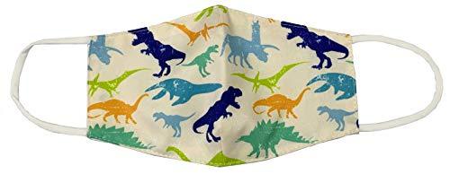 Orly Youth Fashion Cotton Face Mask Dinosaurs, Washable And Reusable
