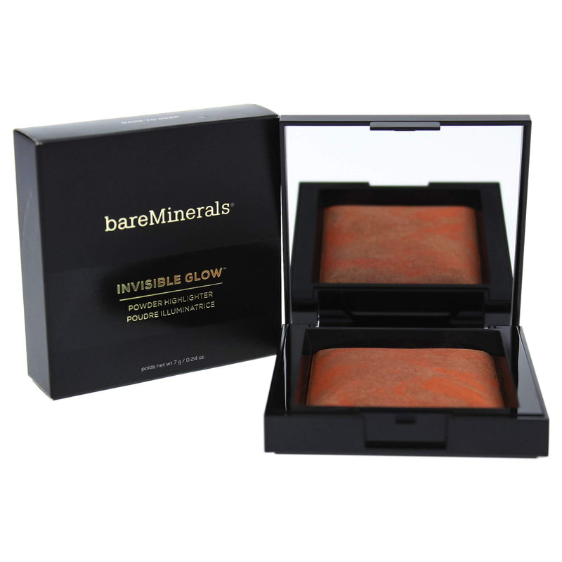 Invisible Glow Powder Highlighter - Dark to Deep by bareMinerals for Women - 0.24 oz Highlighter