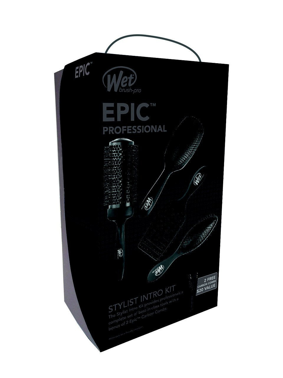 EPIC Stylist Intro Kit 4 brushes + 2 combs