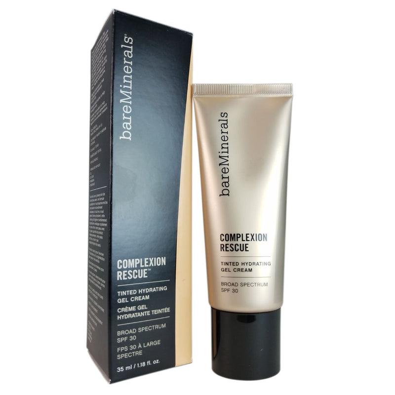 bareMinerals Complexion Rescue Tinted Hydrating Gel Cream SPF 30, Wheat 4.5, 1.18 Ounce