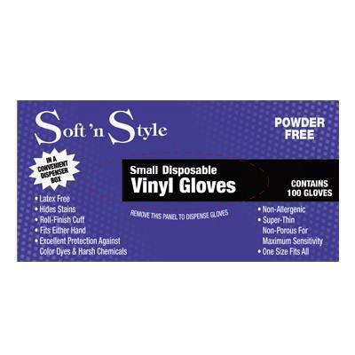 Vinyl Gloves Small 100 Ct