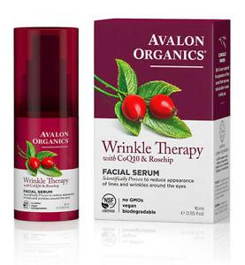 Avalon Organics CoQ10 Repair Wrinkle Defense Serum, 0.55 Oz