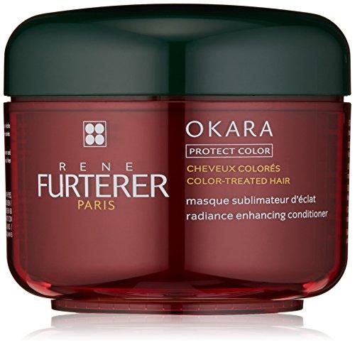 Rene Furterer OKARA Radiance Enhancing Conditioner, Safe for Color-Treated Hair, 6.7 Fl oz