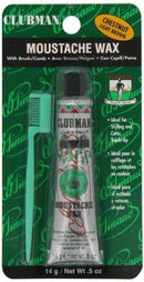 Clubman Moustache Wax Chestnut 0.50 oz