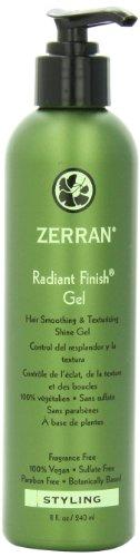 Zerran Radiant Finish Hair Gel, 8 Ounce
