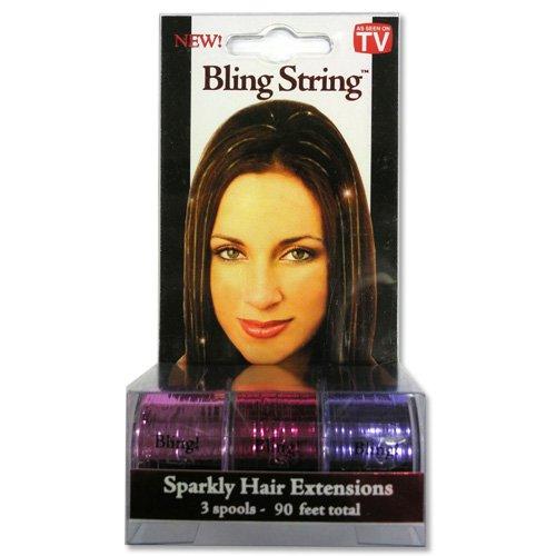 Bling String Sparkly Hair Extensions