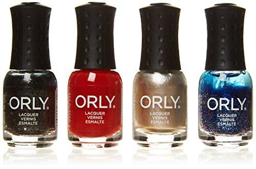 Orly Secret Society Mani Minis 4 Mini Bottles Combo Set