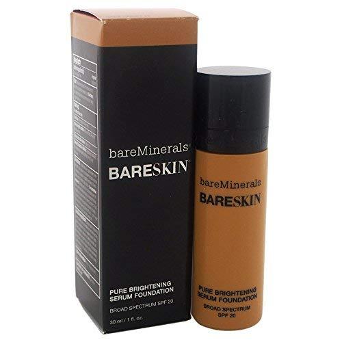 bareMinerals Pure Brightening Serum SPF 20 All Skin Types Bare Honey 15 Foundation for Women, 1 Ounce
