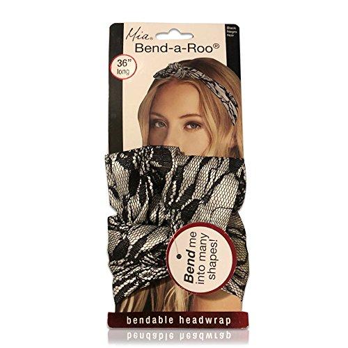 Mia Beauty Bend-a-Roo, 36 bendable headwrap