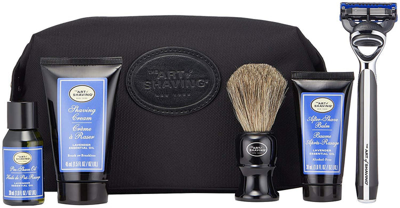 The Art of Shaving Travel Kit Lavender Essential Oil